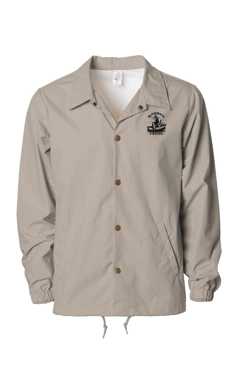 Bloodbath Fishing Logo Coaches Jacket