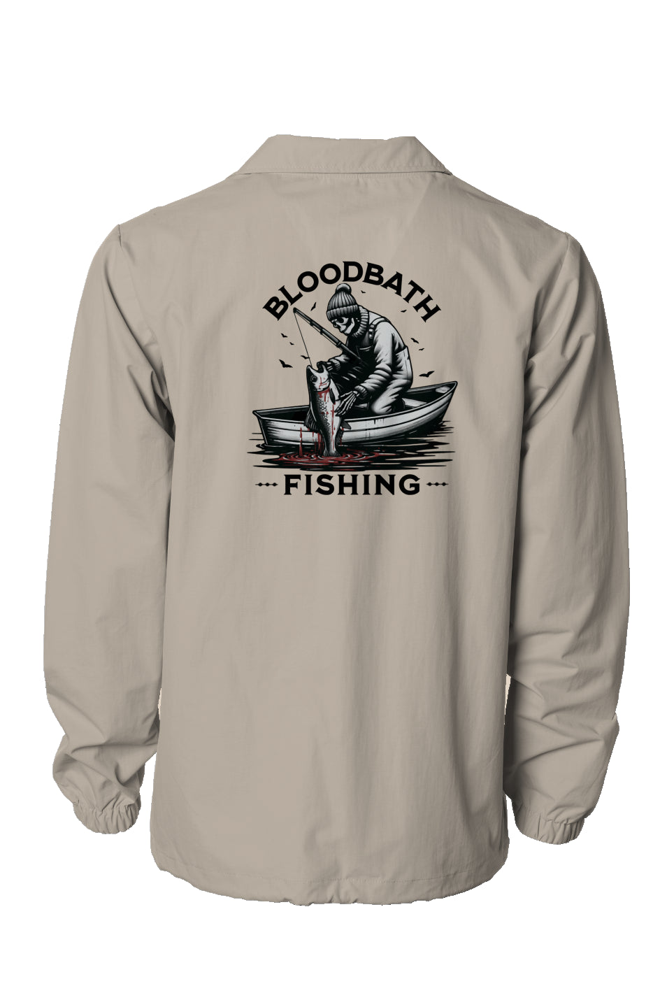 Bloodbath Fishing Logo Coaches Jacket