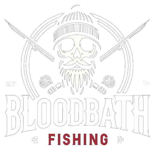Bloodbath Fishing Co skull logo